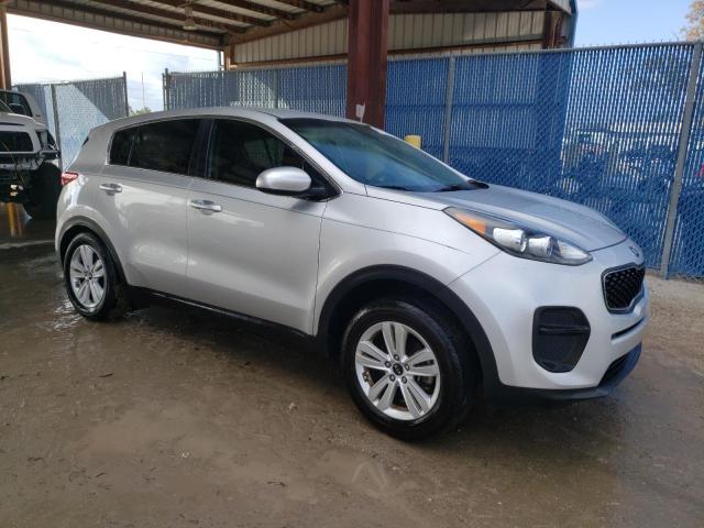 KNDPM3AC3J7449775 - 2018 KIA SPORTAGE LX SILVER photo 4