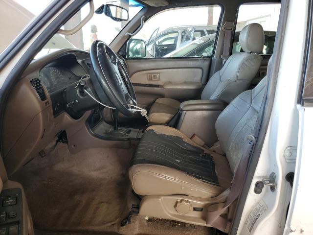 JT3GN86R410203564 - 2001 TOYOTA 4RUNNER SR5 WHITE photo 7