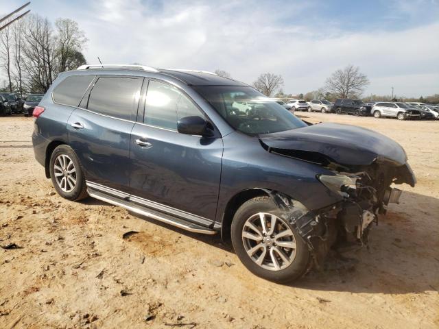 5N1AR2MN0FC701961 - 2015 NISSAN PATHFINDER S 蓝色 照片 4