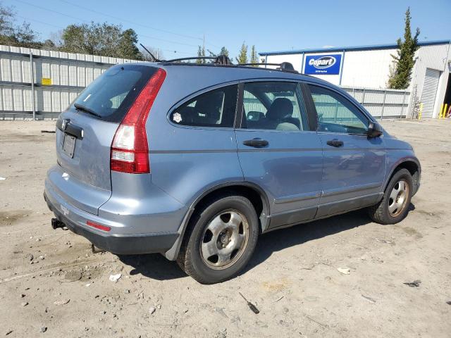 5J6RE3H39AL033162 - 2010 HONDA CR-V LX BLUE photo 3