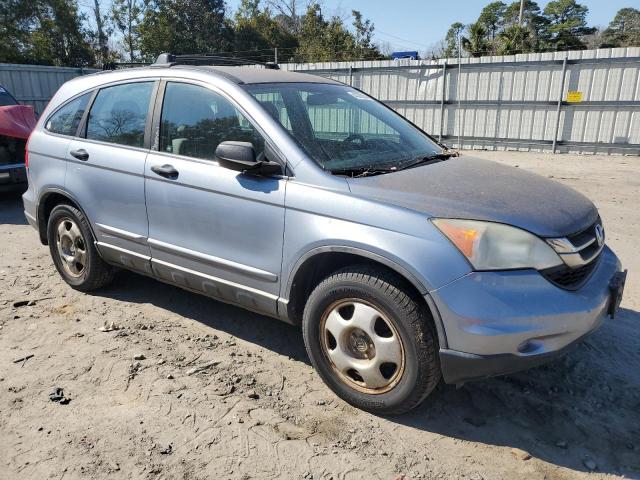 5J6RE3H39AL033162 - 2010 HONDA CR-V LX BLUE photo 4