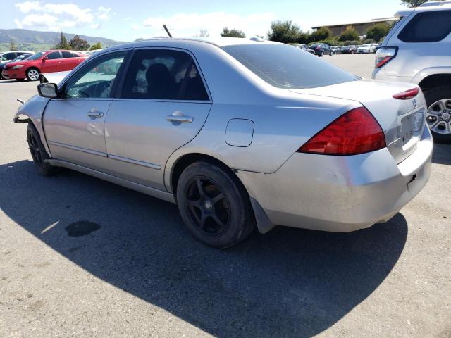 1HGCM56897A137035 - 2007 HONDA ACCORD EX SILVER photo 2