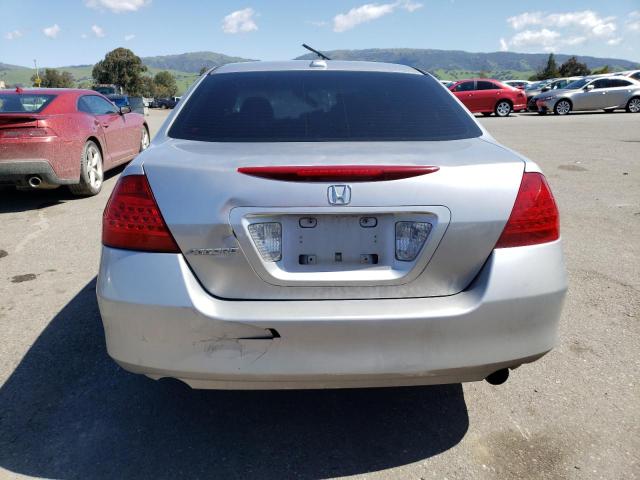 1HGCM56897A137035 - 2007 HONDA ACCORD EX SILVER photo 6