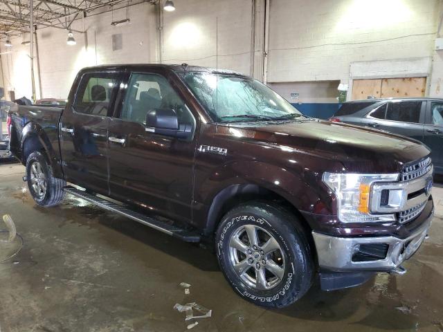 1FTEW1EPXJFA92832 - 2018 FORD F150 SUPERCREW BURGUNDY photo 4