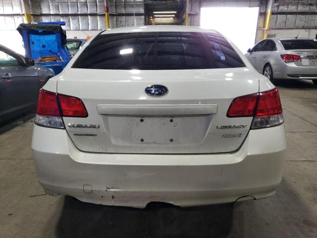 4S3BMBA63D3018346 - 2013 SUBARU LEGACY 2.5I WHITE photo 6