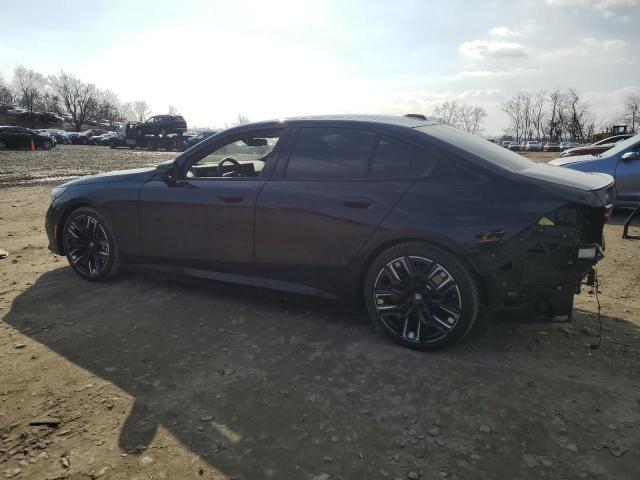 WBY43FK07RCR84752 - 2024 BMW I5 M60 BLUE photo 2