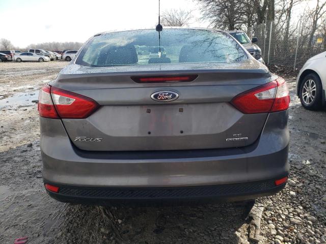 1FADP3F24DL176437 - 2013 FORD FOCUS SE GRAY photo 6