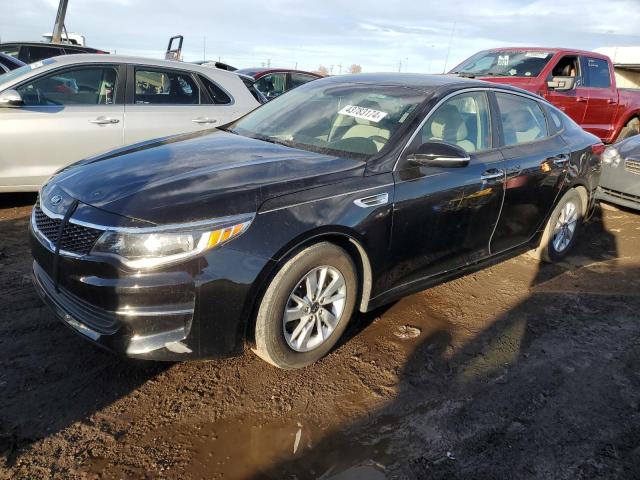 5XXGT4L39GG022798 - 2016 KIA OPTIMA LX BLACK photo 1