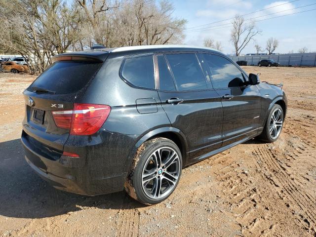 5UXWX9C58F0D54649 - 2015 BMW X3 XDRIVE28I BLACK photo 3