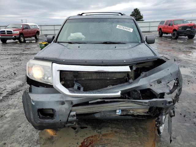 5FNYF4H71BB044278 - 2011 HONDA PILOT EXLN GRAY photo 5