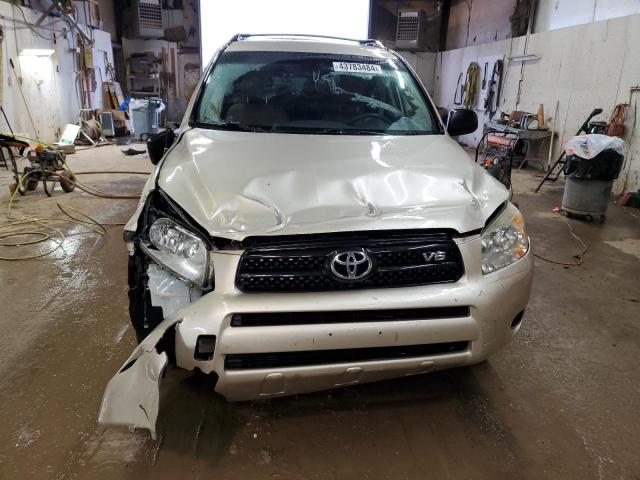 JTMBK33VX85063875 - 2008 TOYOTA RAV4 CREAM photo 5