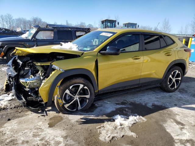 KL77LGE23RC066382 - 2024 CHEVROLET TRAX 1RS YELLOW photo 1