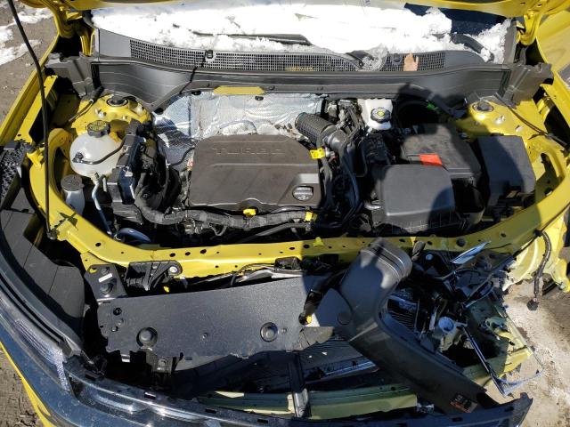 KL77LGE23RC066382 - 2024 CHEVROLET TRAX 1RS YELLOW photo 11
