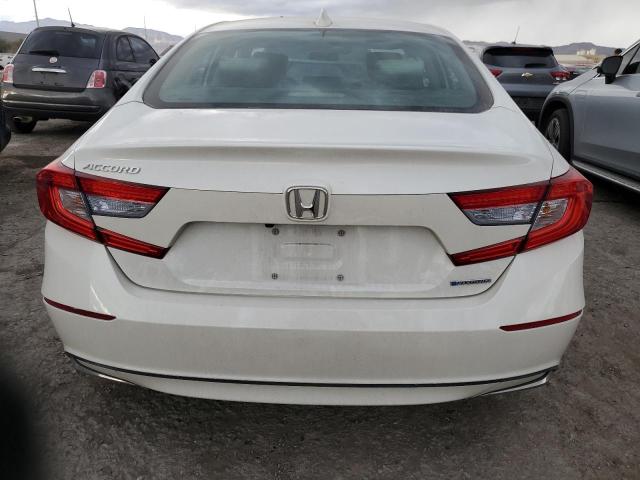 1HGCV3F1XJA007664 - 2018 HONDA ACCORD HYBRID CREAM photo 6