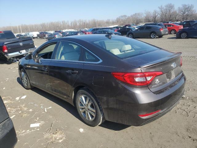 5NPE24AF9FH122877 - 2015 HYUNDAI SONATA SE BLACK photo 2