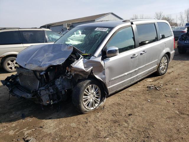 2C4RC1CG6ER408027 - 2014 CHRYSLER TOWN & COU TOURING L SILVER photo 1