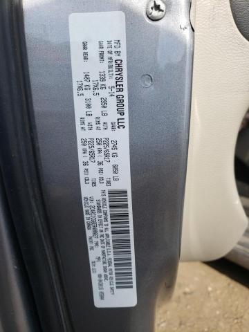 2C4RC1CG6ER408027 - 2014 CHRYSLER TOWN & COU TOURING L SILVER photo 13