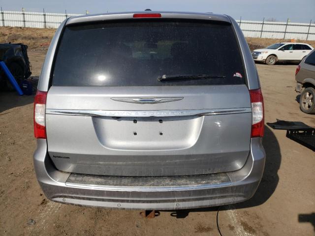 2C4RC1CG6ER408027 - 2014 CHRYSLER TOWN & COU TOURING L SILVER photo 6