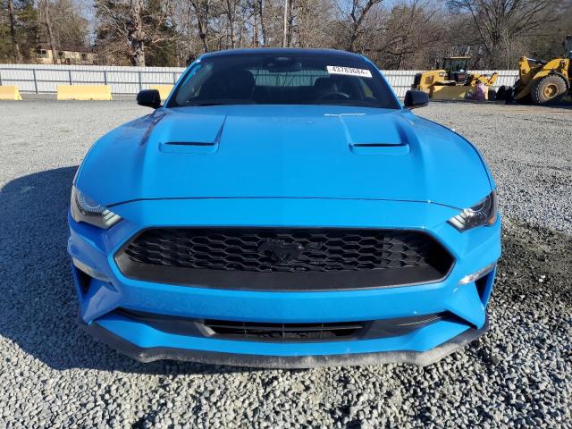 1FA6P8TH1P5100732 - 2023 FORD MUSTANG BLUE photo 5