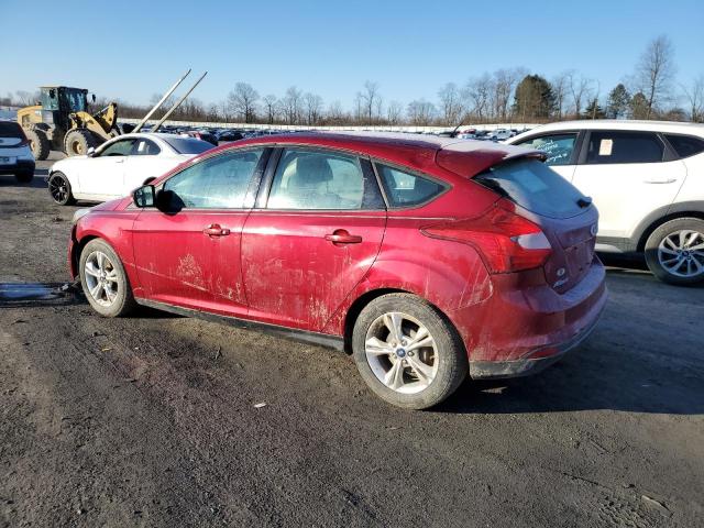 1FADP3K25EL171481 - 2014 FORD FOCUS SE RED photo 2