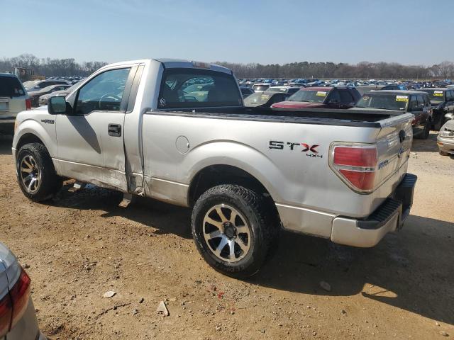 1FTRF14839KB58636 - 2009 FORD F150 SILVER photo 2