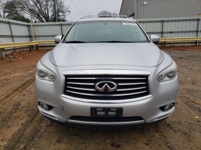 5N1AL0MM4DC343581 - 2013 INFINITI JX35 SILVER photo 5