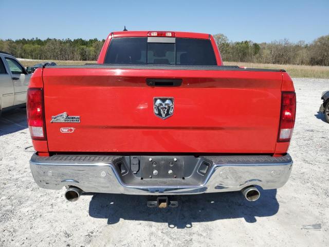 1C6RR6LT5KS552601 - 2019 RAM 1500 CLASS SLT წითელი ფოტო 6