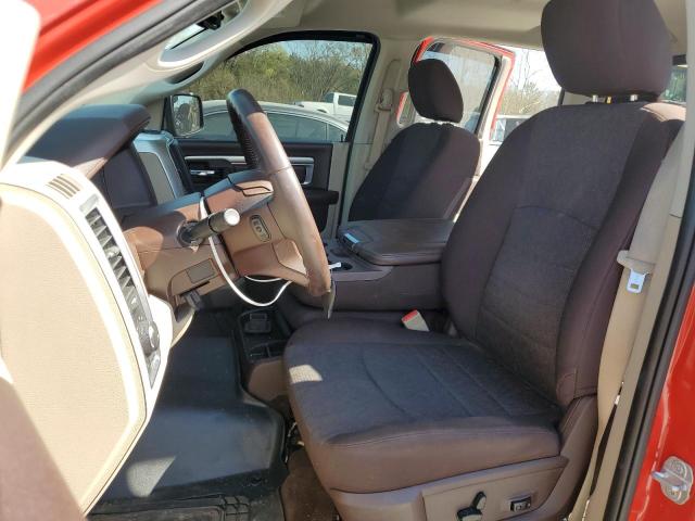 1C6RR6LT5KS552601 - 2019 RAM 1500 CLASS SLT წითელი ფოტო 7