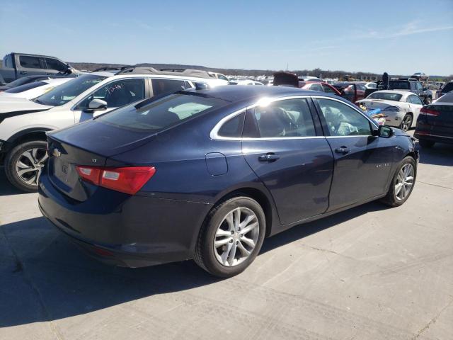 1G1ZD5ST3JF174913 - 2018 CHEVROLET MALIBU LT BLUE photo 3