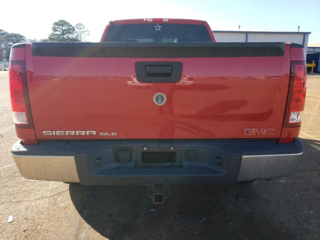 1GTEC29J29Z167215 - 2009 GMC SIERRA C1500 SLE RED photo 6