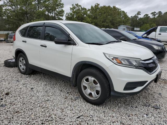 5J6RM3H36FL005636 - 2015 HONDA CR-V LX WHITE photo 4