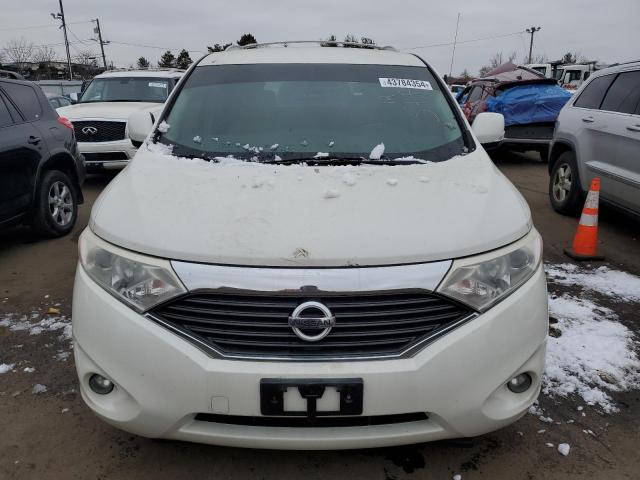 JN8AE2KPXC9030252 - 2012 NISSAN QUEST S WHITE photo 5