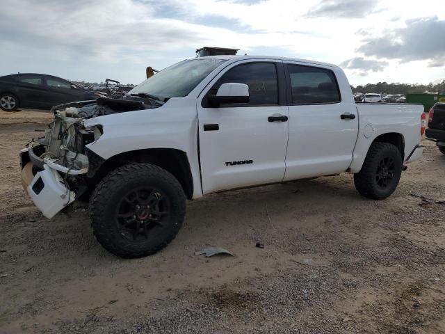 5TFDY5F17KX829262 - 2019 TOYOTA TUNDRA CREWMAX SR5 WHITE photo 1