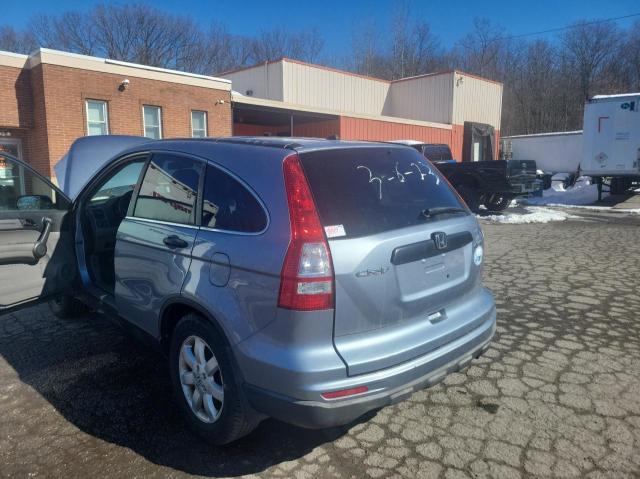 5J6RE4H40BL097025 - 2011 HONDA CR-V SE BLUE photo 3