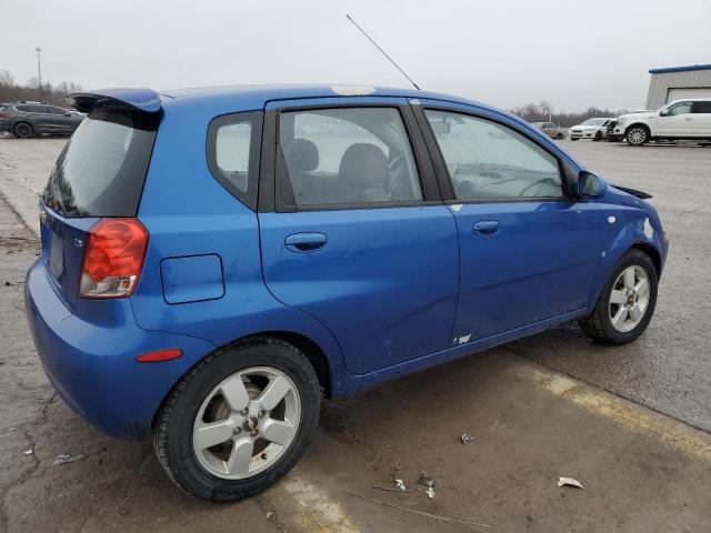 KL1TD66658B015116 - 2008 CHEVROLET AVEO BASE Mavi foto 3