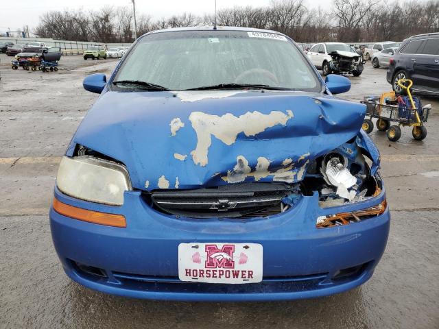 KL1TD66658B015116 - 2008 CHEVROLET AVEO BASE Mavi foto 5