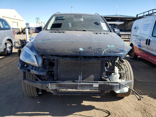 4JGDA5HB3DA239992 - 2013 MERCEDES-BENZ ML 350 4MATIC BLACK photo 5