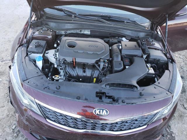 5XXGT4L32LG413687 - 2020 KIA OPTIMA LX BURGUNDY photo 11