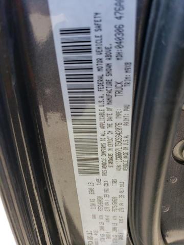 1C6RR7LT5KS642076 - 2019 RAM 1500 CLASS SLT ნაცრისფერი ფოტო 12