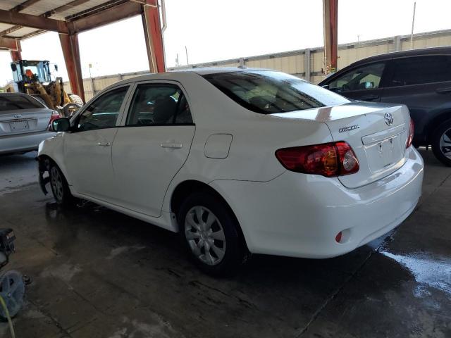 JTDBU4EE1AJ078842 - 2010 TOYOTA COROLLA BASE WHITE photo 2