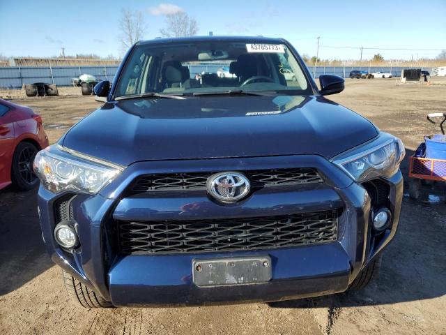 JTEBU5JR0F5205705 - 2015 TOYOTA 4RUNNER SR5 BLUE photo 5