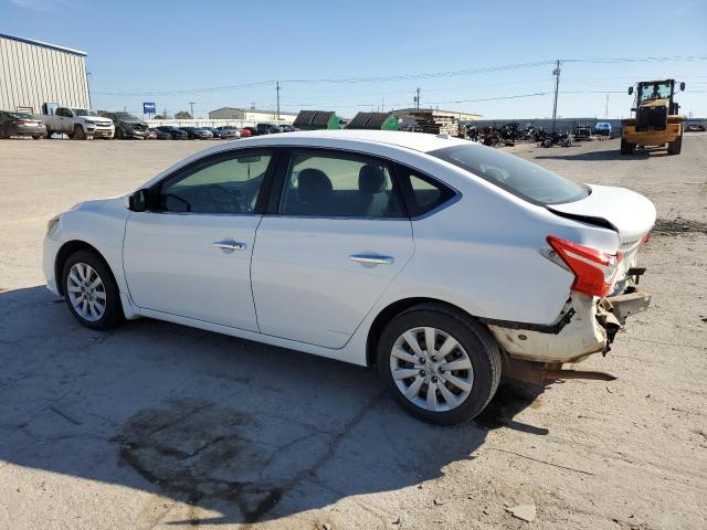 3N1AB7AP8GY288811 - 2016 NISSAN SENTRA S WHITE photo 2