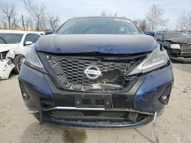 5N1AZ2MJXKN154192 - 2019 NISSAN MURANO S BLUE photo 5