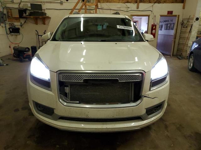 1GKKRTKD9FJ221250 - 2015 GMC ACADIA DENALI WHITE photo 5