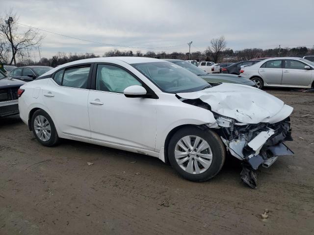 3N1AB8BV3NY225986 - 2022 NISSAN SENTRA S WHITE photo 4