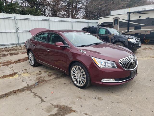 1G4GF5G3XFF251104 - 2015 BUICK LACROSSE PREMIUM BURGUNDY photo 4