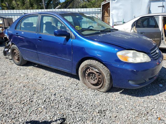 1NXBR32E85Z501383 - 2005 TOYOTA COROLLA CE BLUE photo 4