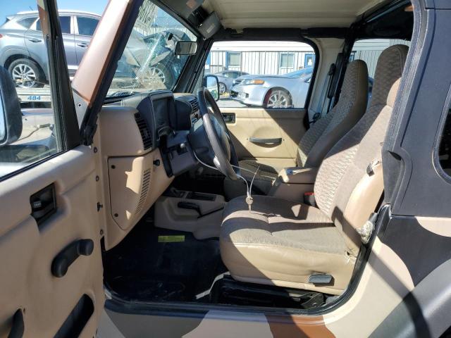 1J4FY19S6XP420256 - 1999 JEEP WRANGLER / SPORT BROWN photo 7