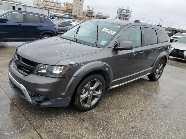 3C4PDCGB3FT611468 - 2015 DODGE JOURNEY CROSSROAD GRAY photo 1