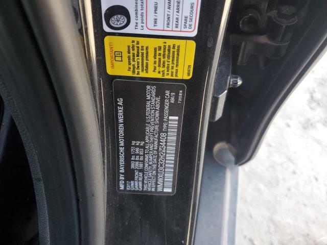 WMWXU3C32H2B64408 - 2017 MINI COOPER S BLACK photo 12